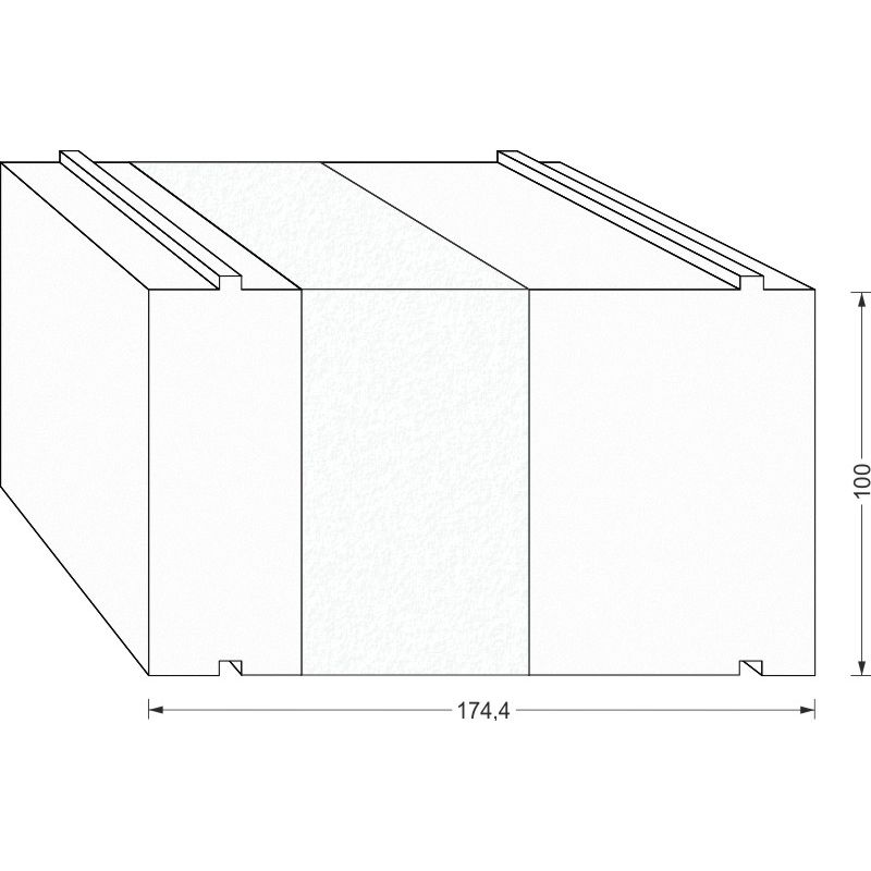 greenteQ Unterbaudämmprofil HST hochdämmend für Hautau Atrium HS ThermoTop 2.2 WP11 Produktbild BIGSKZ L