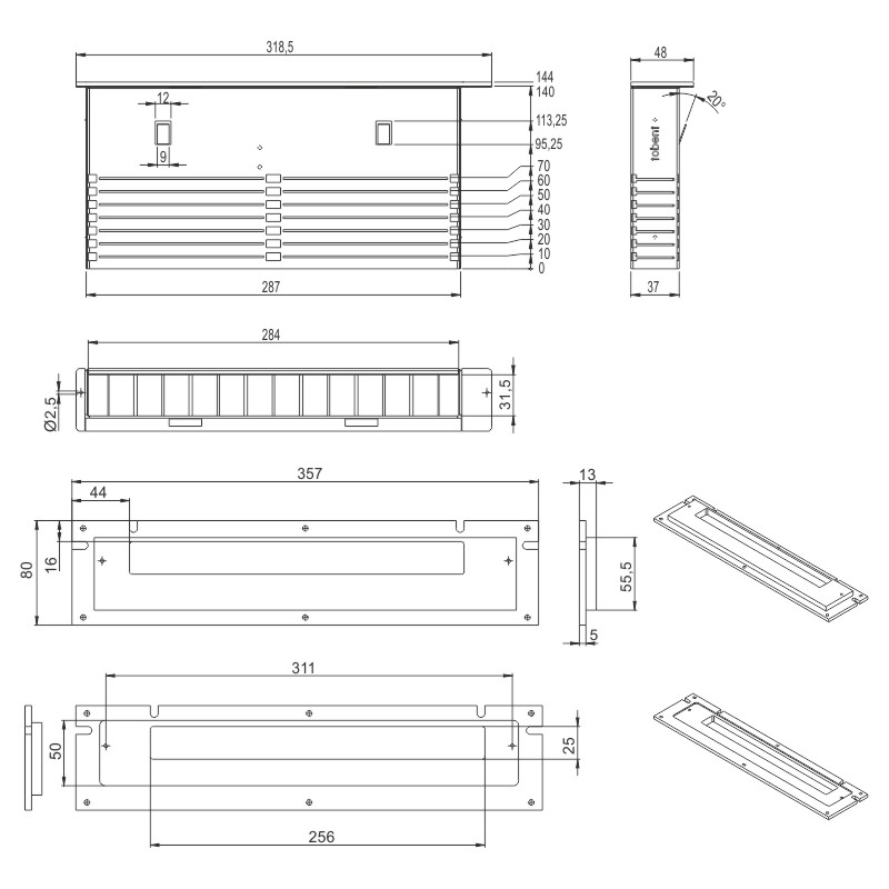 AERECO Metallkanal ROMK PS Produktbild BIGSKZ L