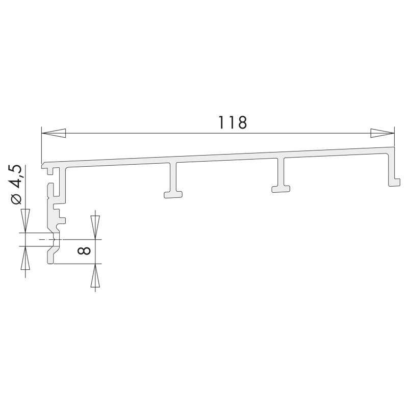 Trittschwelle EP B190 Gr 200 EV1 B1 Produktbild BIGSKZ L