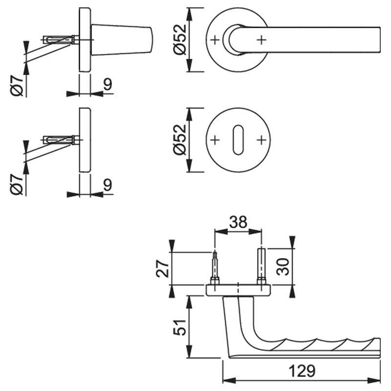 Hoppe Hamburg 1700/42KB/42KBS GRT-SST / F9 / 8/8.5 / OB / 37-47 / 9999 Produktbild BIGSKZ L