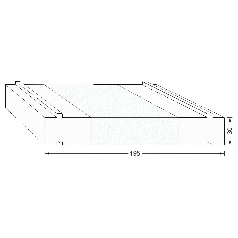 greenteQ Unterbaudämmprofil HST hochdämmend für Aluplast lift-slide BF facelift Produktbild BIGSKZ L