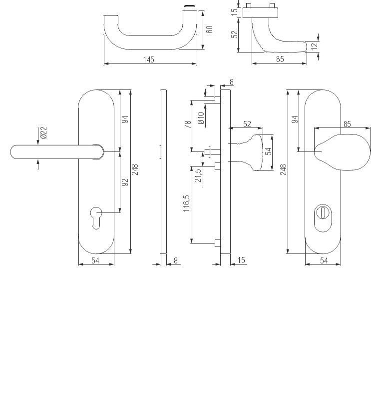 greenteQ Schutz-Wechselgarnitur Q DG60.S216.ZA92.AL.N54.WK.ES1 Produktbild BIGSKZ L