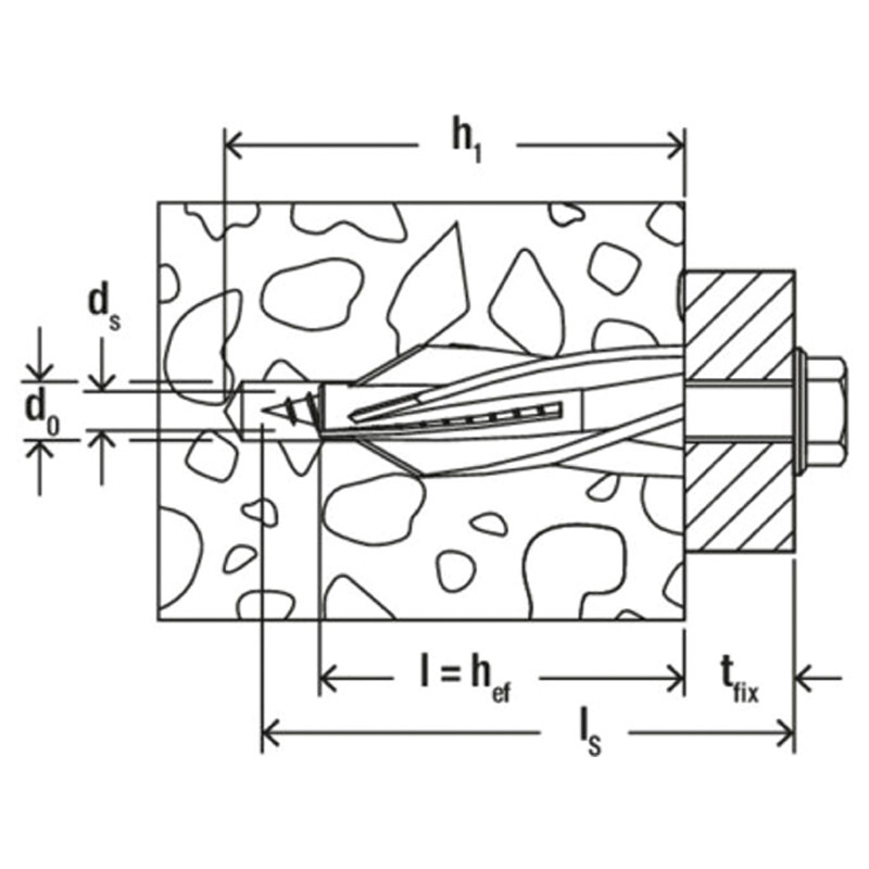 Fischer Sicherheitsschraube 7x67 T R A4 Produktbild BIGSKZ L