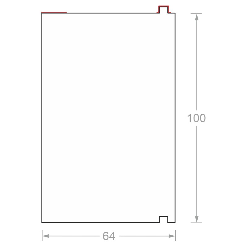 greenteQ Unterbaudämmprofil TS mit Klebestreifen hochdämmend ohne PVC. Produktbild BIGSKZ L