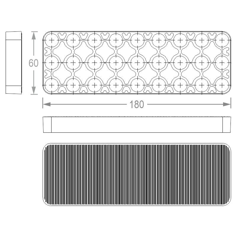 greenteQ Unterlegplatten 180 x 60 mm Produktbild BIGSKZ L