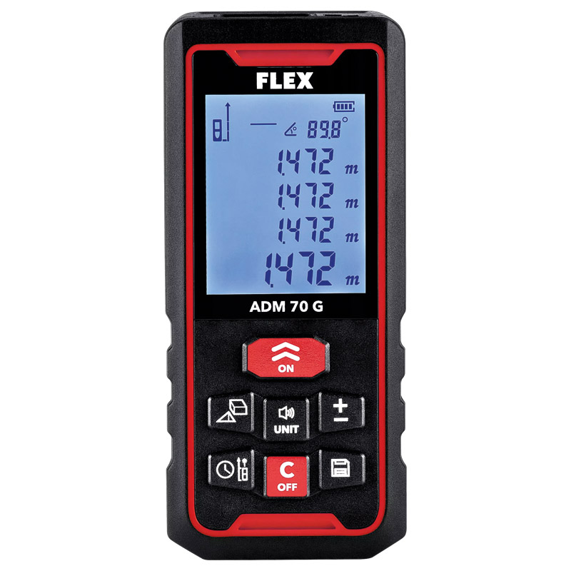 FLEX ADM 70 G Laserentfernungsmesser Produktbild BIGSKZ L