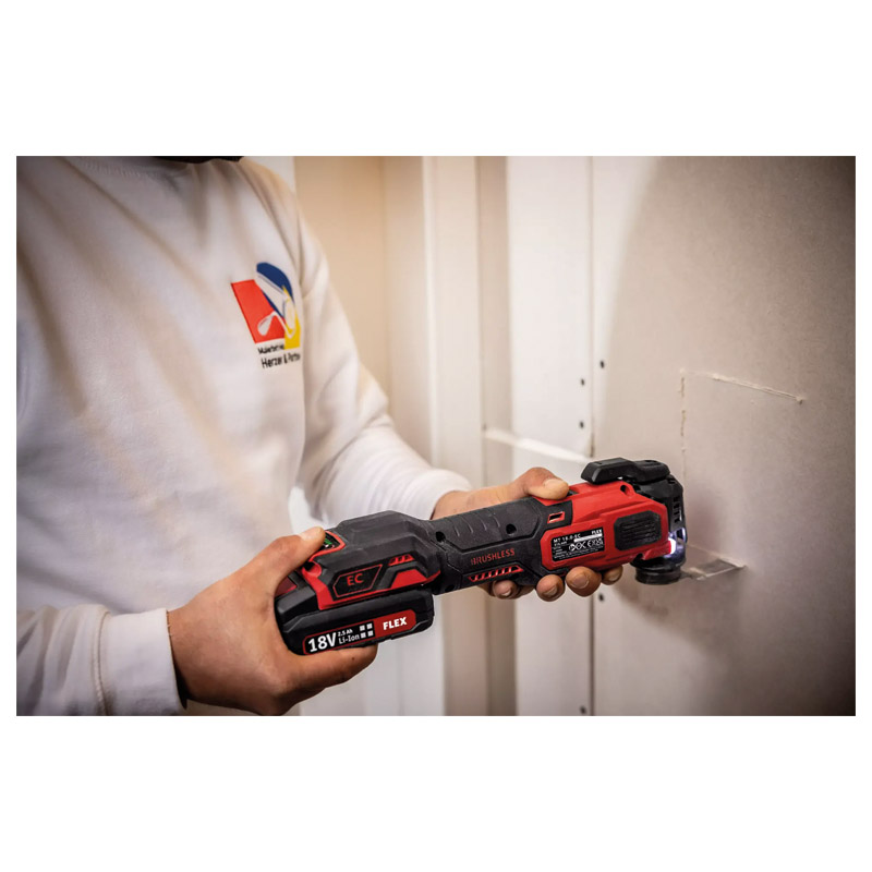 FLEX MT 18.0-EC C Akku Multitool mit StarlockMAX Aufnahme Produktbild BIGSKZ L