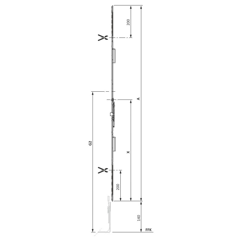 Getriebe DS 16 Gr 120 2SB TS K25 Produktbild BIGSKZ L