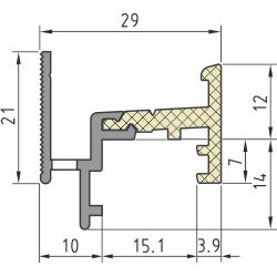 BUG Stilfensterschiene TR 12.19 Stil Produktbild BIGSKZ L