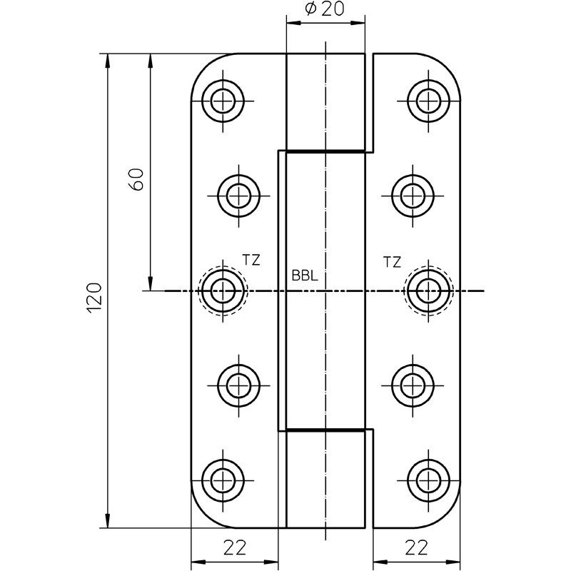 SIMONSWERK Objektband VARIANT VN 2828/120 Produktbild BIGSKZ L