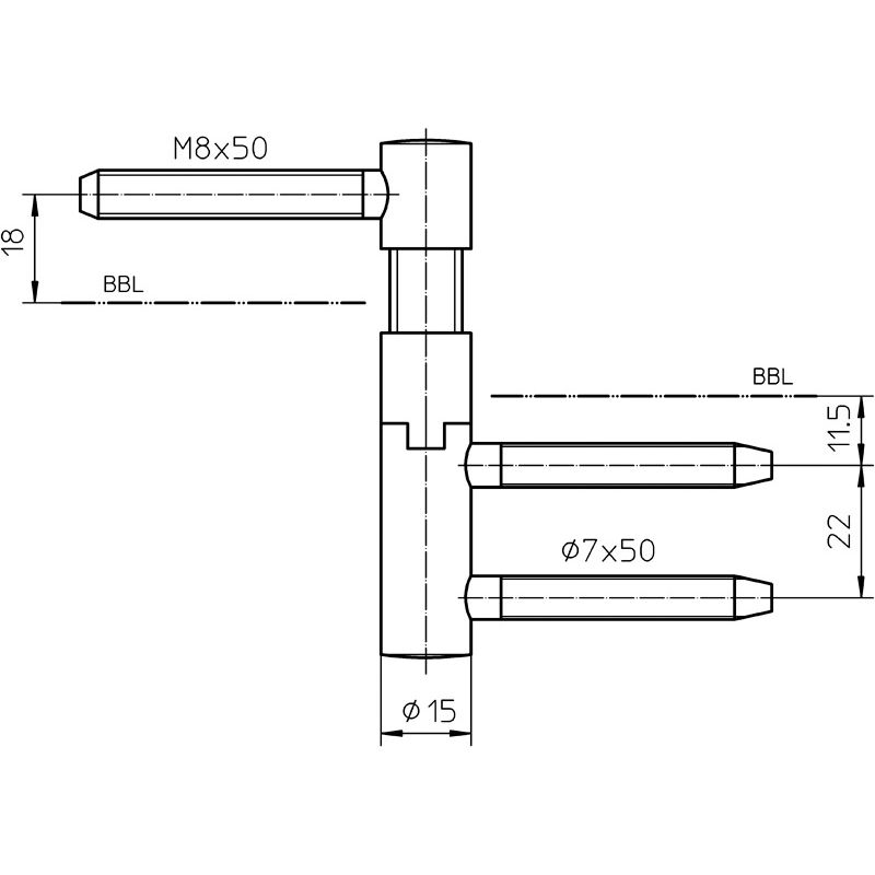 SIMONSWERK steigendes Einbohrband VARIANT V 5450 Produktbild BIGSKZ L