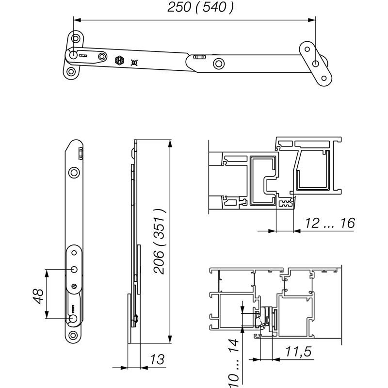 Hautau Halteschere Nr 115 250 mm ls Produktbild BIGSKZ L