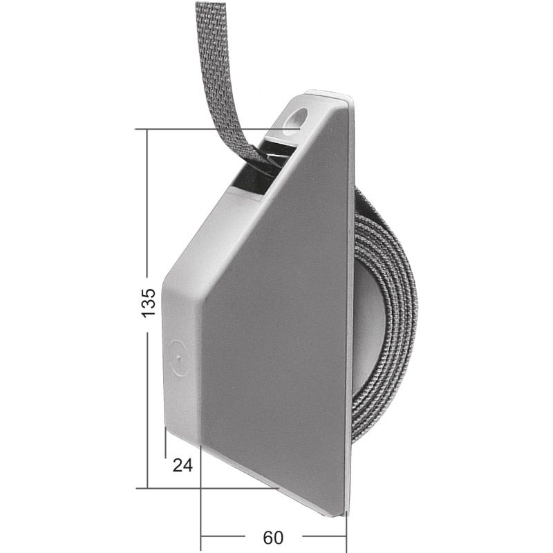 MINI-Halbeinlassgurtwickler mit Gurt 5m 14540/14541 Produktbild BIGSKZ L