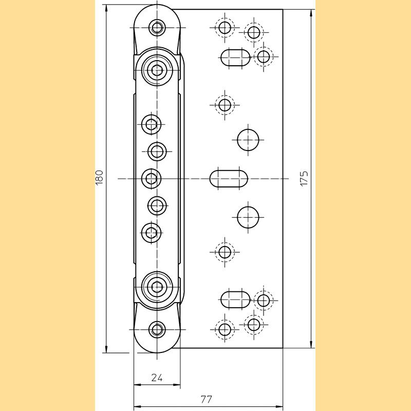 SIMONSWERK Aufnahmeelement VARIANT VX 7502 3D Produktbild BIGSKZ L