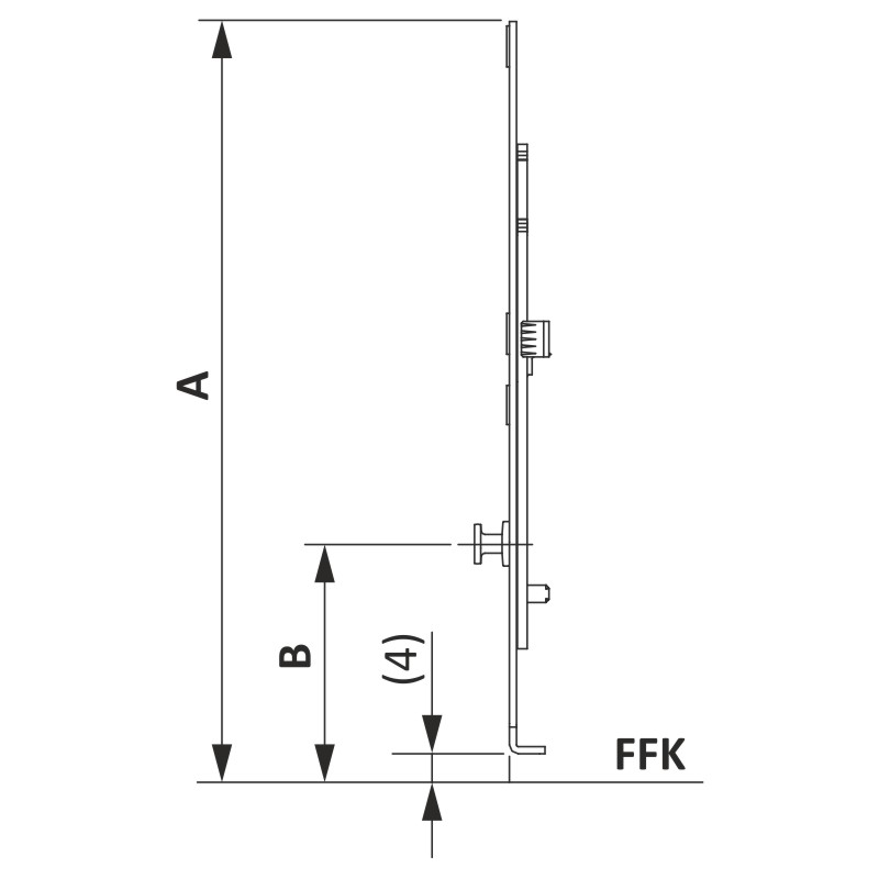 Schließer VSU/K 1RS TS K25 Produktbild BIGSKZ L