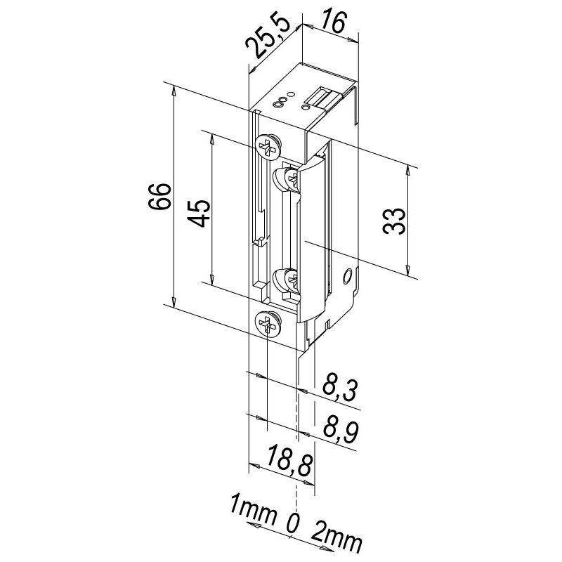 effeff Elektrischer Türöffner Modell *118E* Produktbild BIGSKZ L