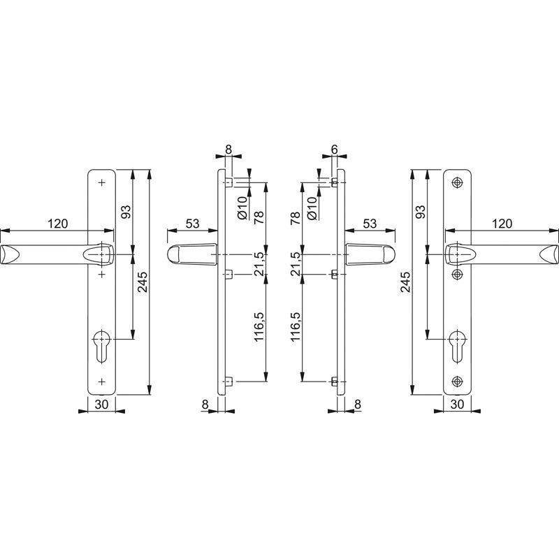 Schmalrahmengrt 113/2246 TS 67-72 F9016 Produktbild BIGSKZ L