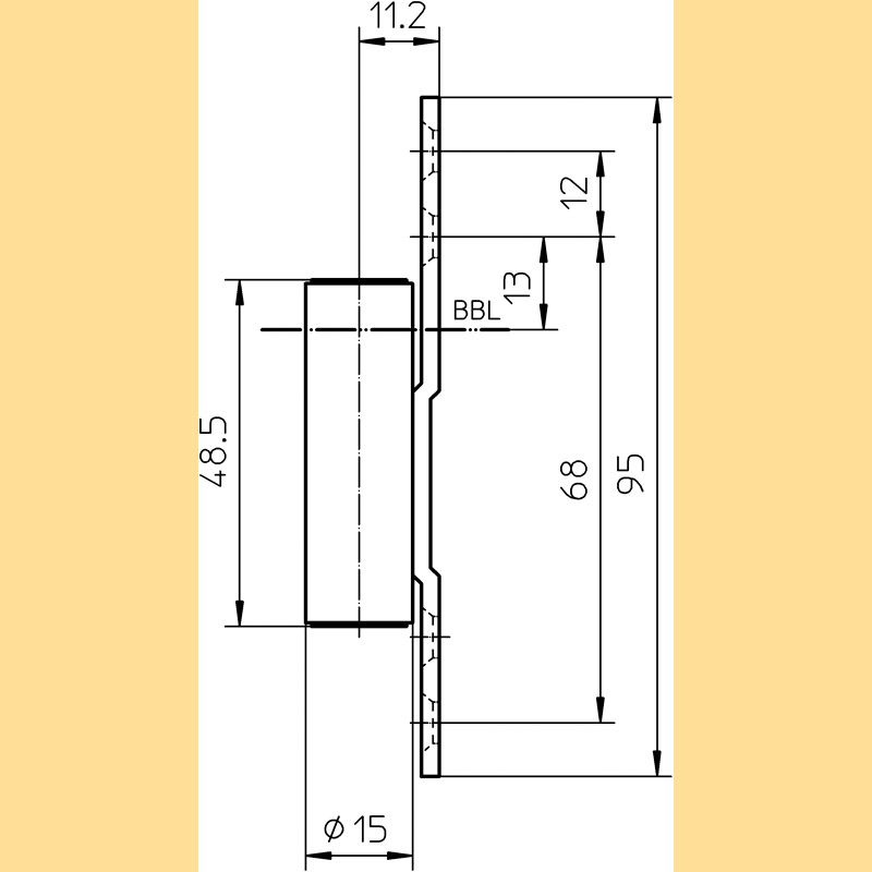 SIMONSWERK Rahmenteil VARIANT V 8000 WF ASR Produktbild BIGSKZ L