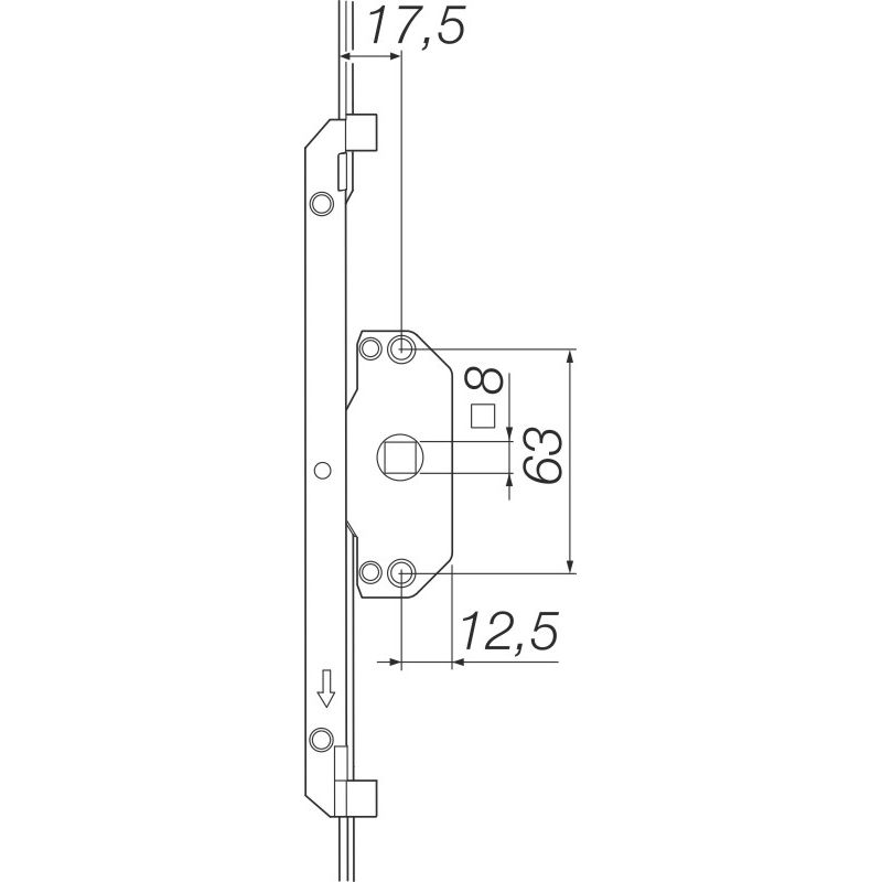 HKS Z H-Gestänge 2100 D17,5 S+ Produktbild BIGSKZ L