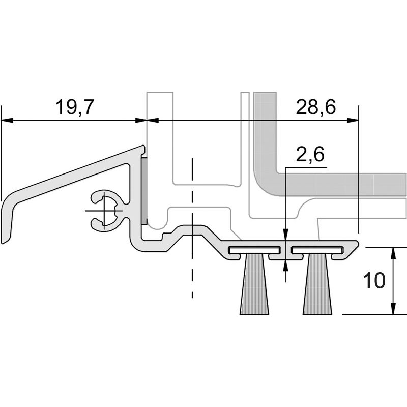 GKG Wetterschenkelprofil WSA5048 Produktbild BIGSKZ L