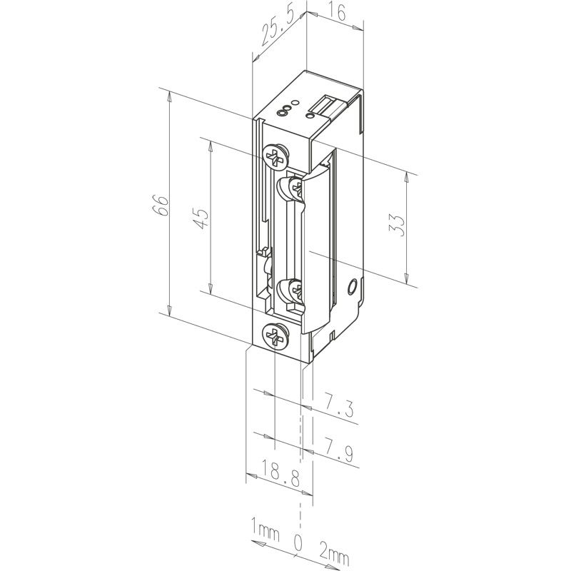effeff Elektrischer Türöffner Modell *118E500* Produktbild BIGSKZ L
