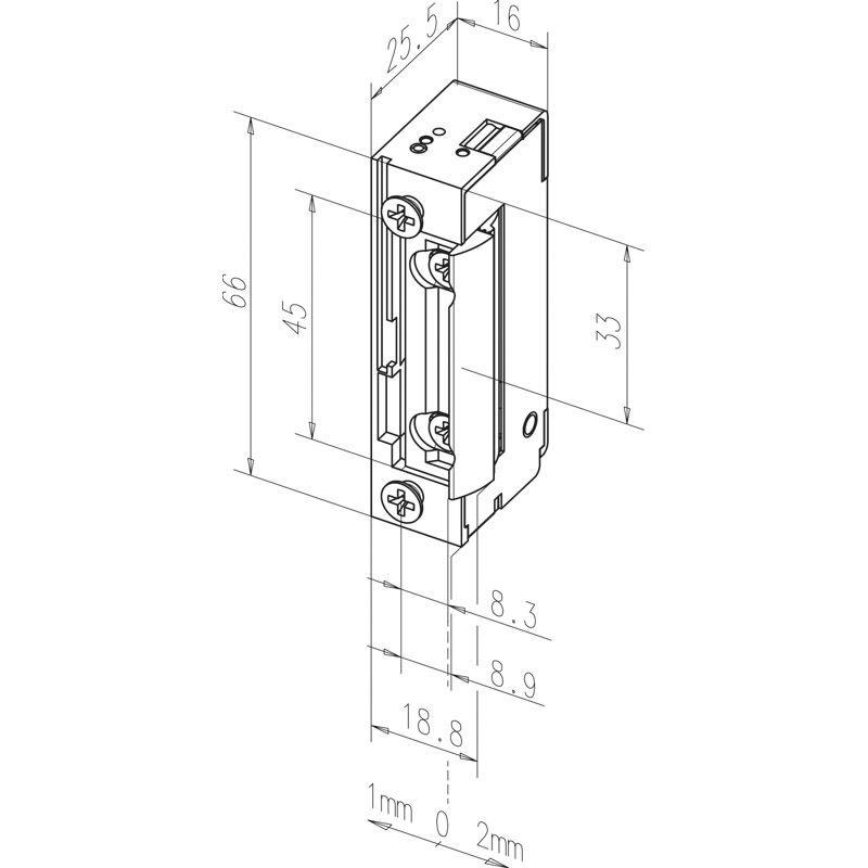 effeff Elektrischer Türöffner Modell *118E* Produktbild BIGSKZ L