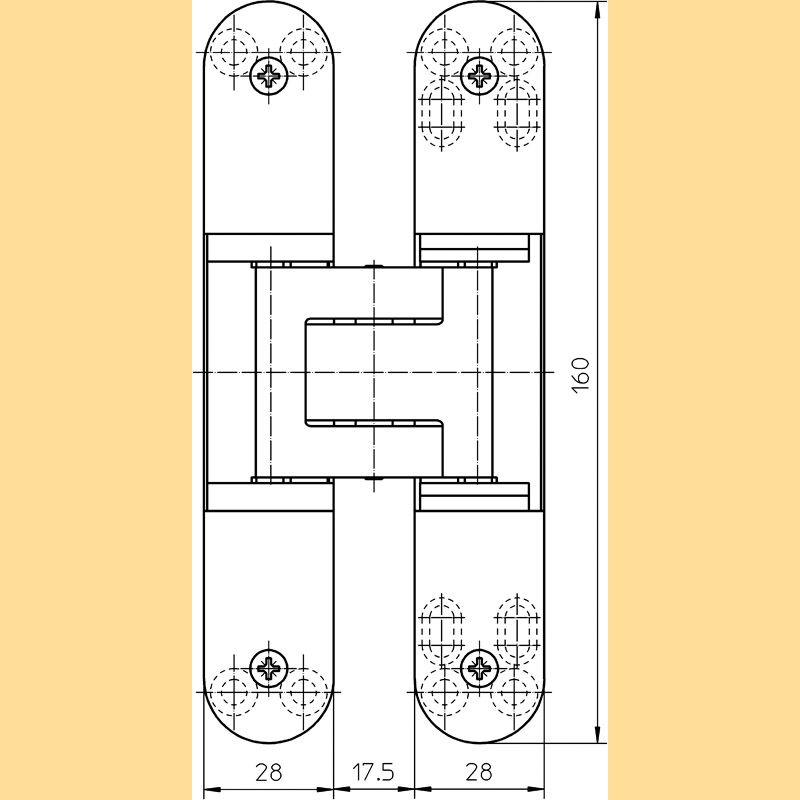 SIMONSWERK Objektband TECTUS TE 340 3D Produktbild BIGSKZ L