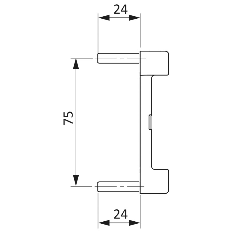 Scherenlager KF D6x24 DH F9 K100 Produktbild BIGSKZ L