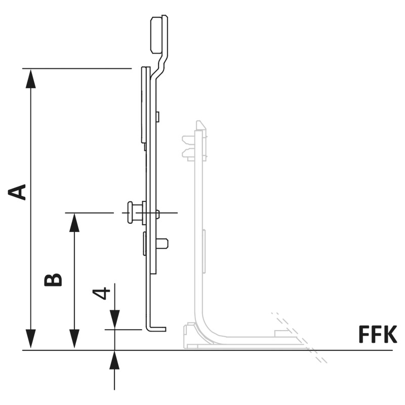 Schließer AF VSU/K 1RS TS Krt25 Produktbild BIGSKZ L