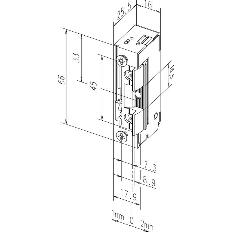 effeff Elektrischer Türöffner Modell *118E190* Produktbild BIGSKZ L