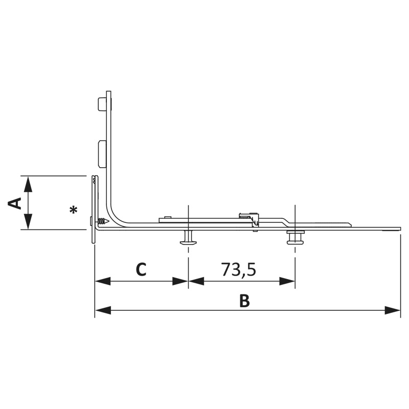 Umlenkung AF VSU/K 56+ schmal 1S 1RS TS Krt50 Produktbild BIGSKZ L