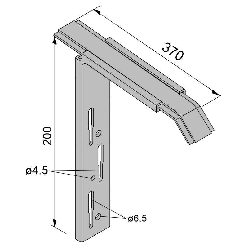 Fensterbankhalter RV 4/40 Produktbild BIGSKZ L