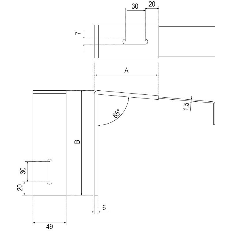greenteQ Variohalter zu VBH400 Produktbild BIGSKZ L