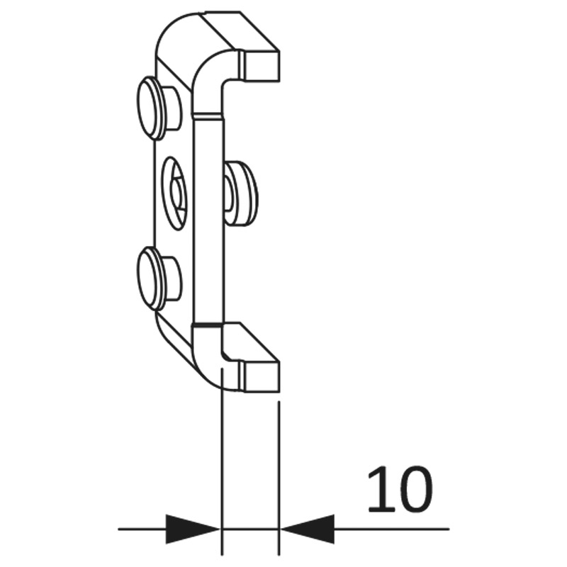 Aushebelsicherung 10/NA 13 mm TS K25 Produktbild BIGSKZ L