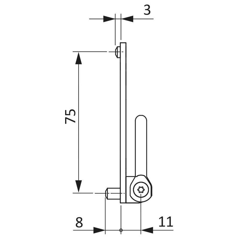 Ecklager KF D6x3/8 TS K250 Produktbild BIGSKZ L