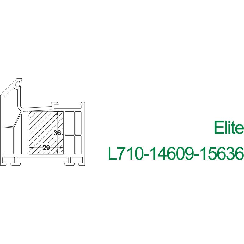 greenteQ Füllstück 29x36x1000 mm Inoutic Produktbild BIGSKZ L