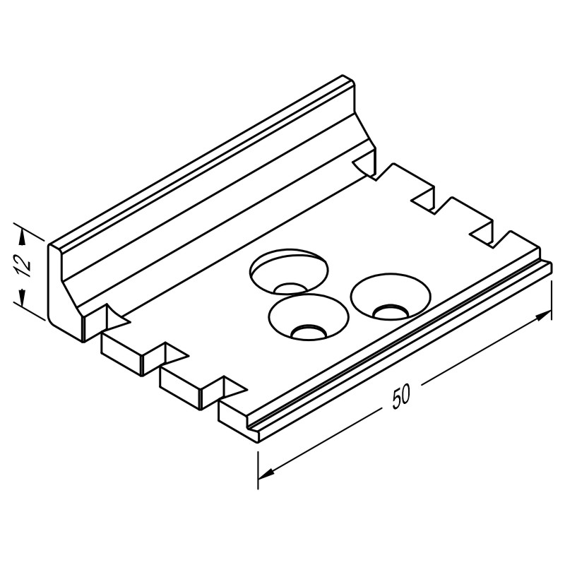 Aussteifungswinkel KW 36-15 N IVP500 Produktbild BIGSKZ L