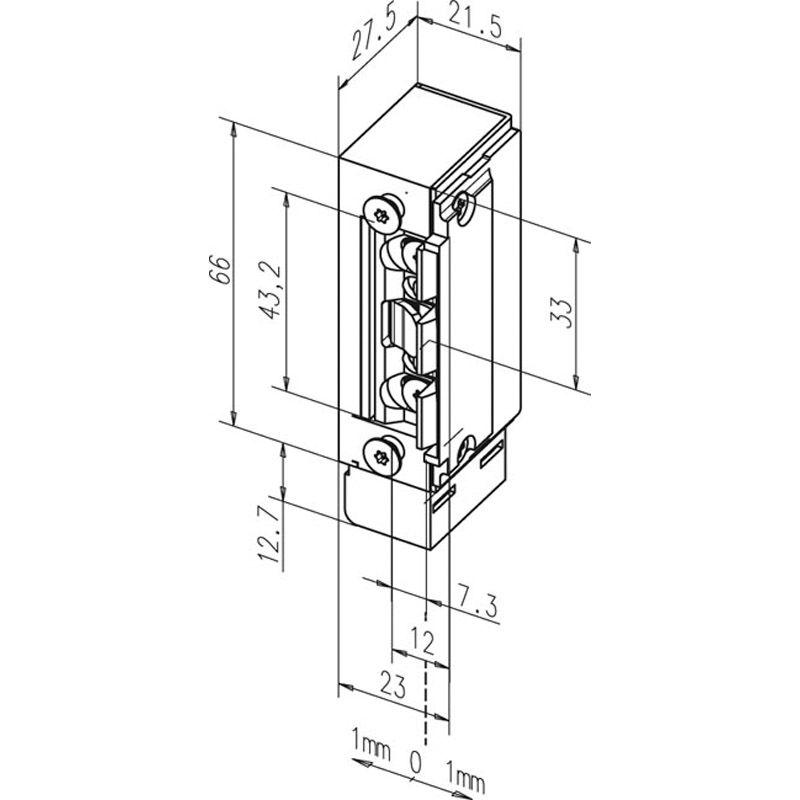 effeff Fluchttüröffner *332.238-----F91* (RRAKRR) Produktbild BIGSKZ L