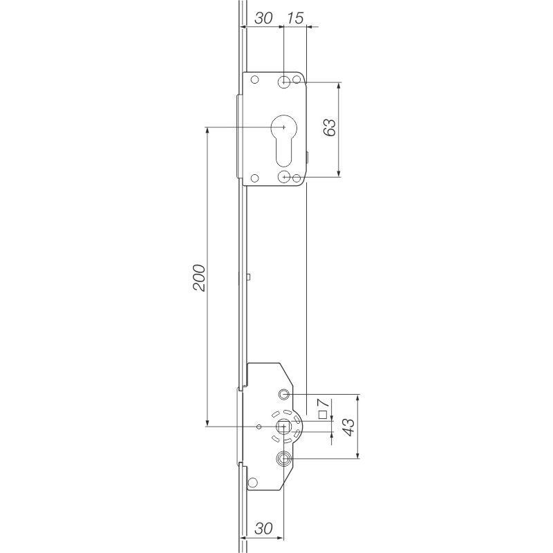 HKS S H-Gestänge 1900 EG abs D30 Produktbild BIGSKZ L