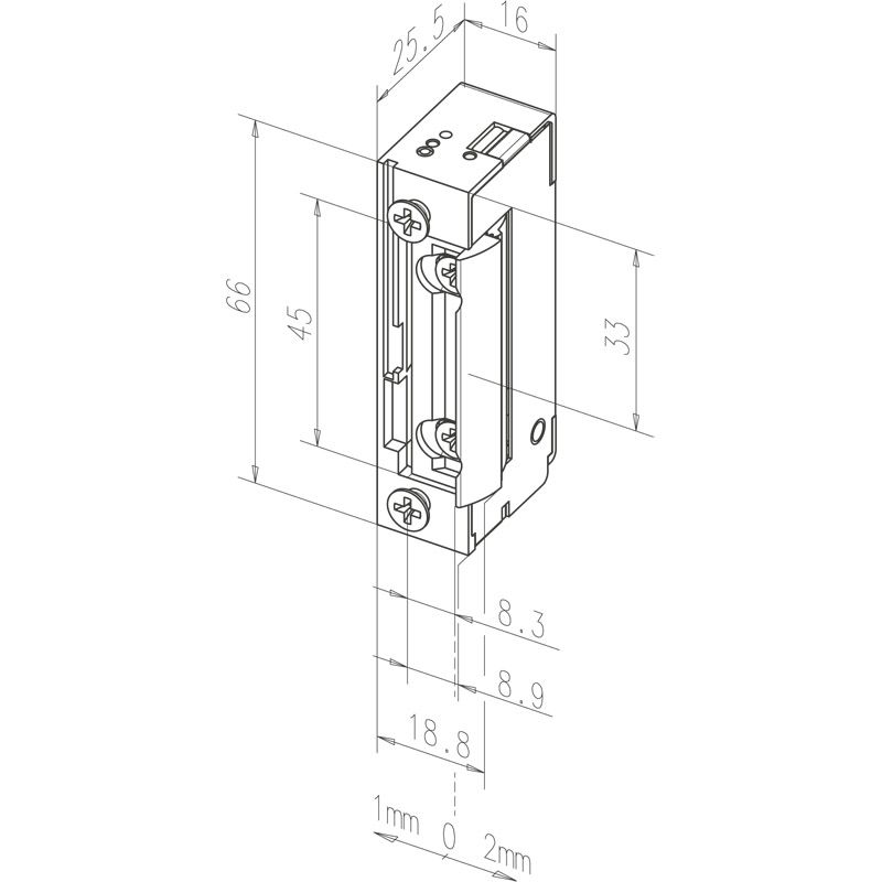 effeff Elektrischer Türöffner Modell *118* Produktbild BIGSKZ L