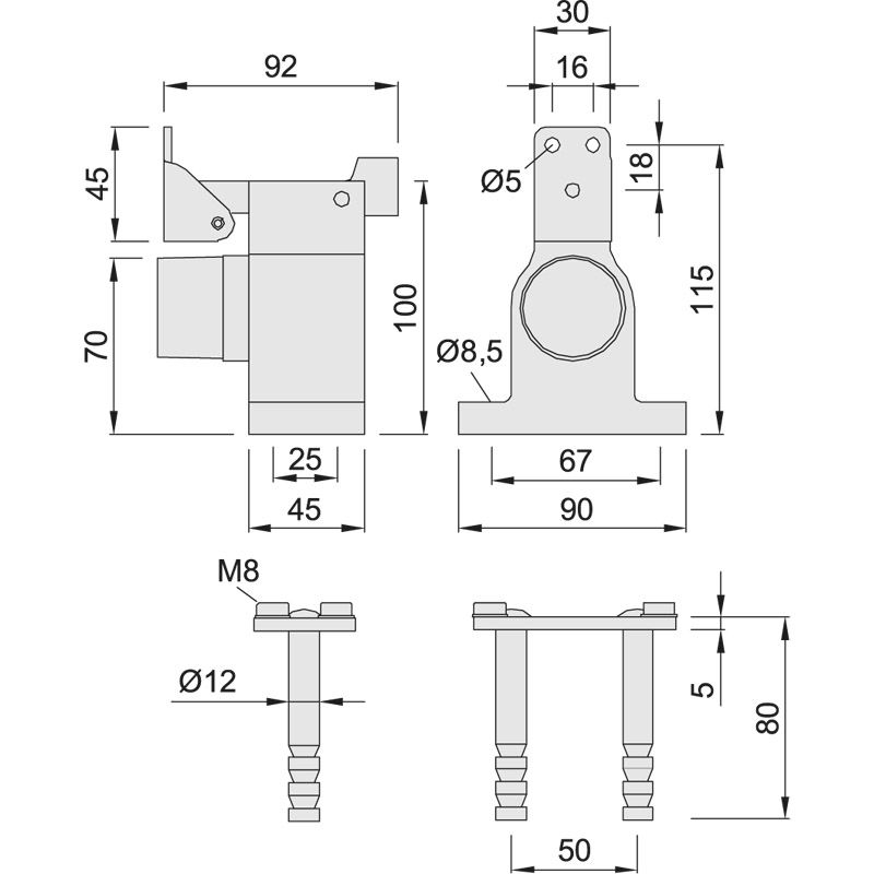 KWS Türfeststeller *1052* Produktbild BIGSKZ L