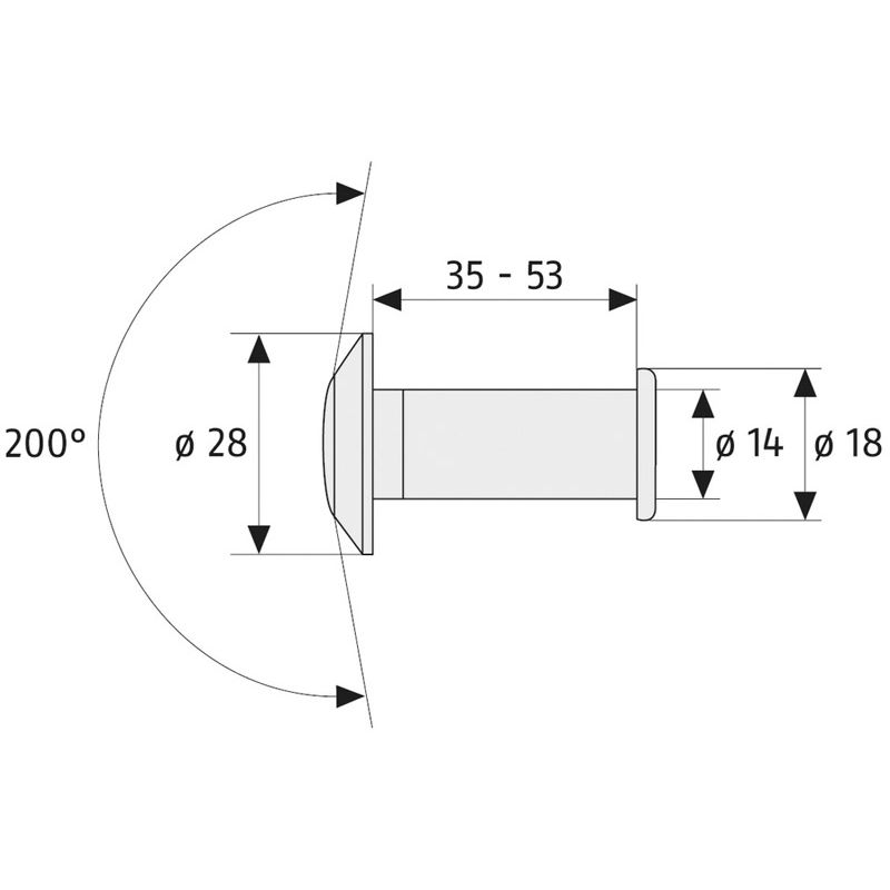ABUS Türspion *2200* Produktbild BIGSKZ L