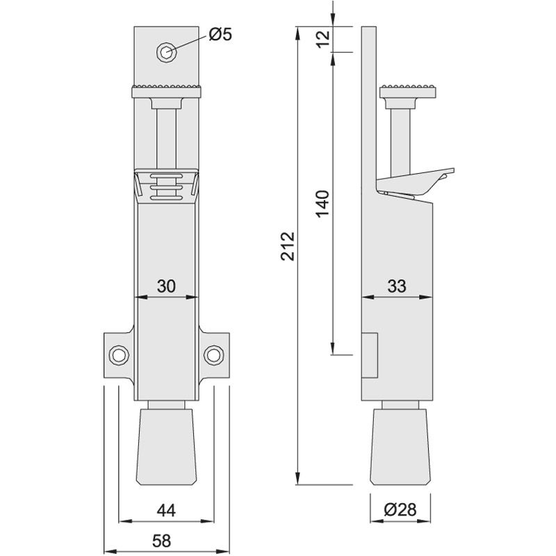 KWS Türfeststeller *1027* Produktbild BIGSKZ L