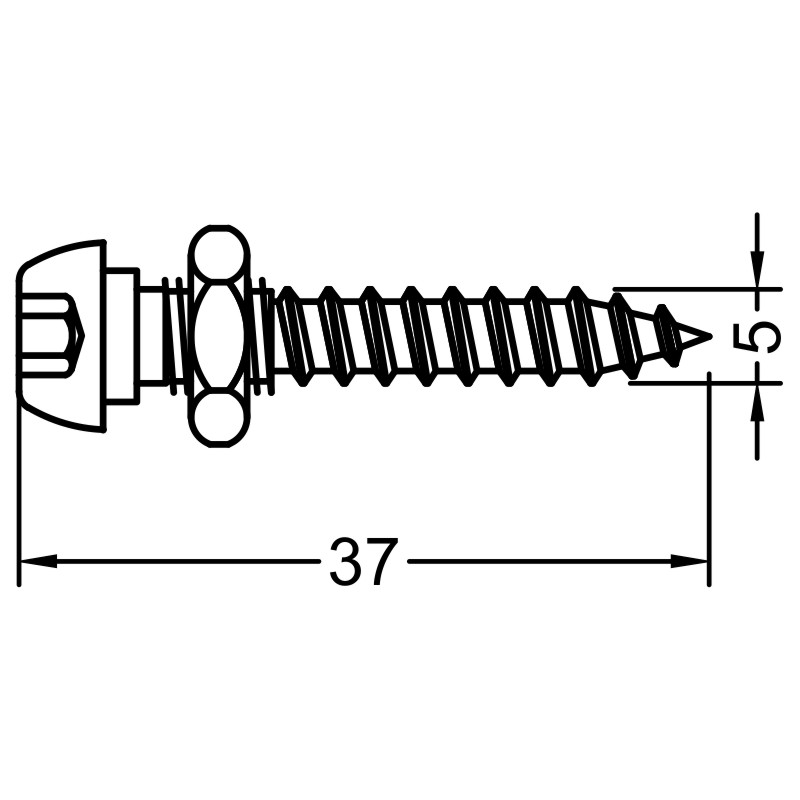 GUTMANN Stellschraube M6x37 Produktbild BIGSKZ L