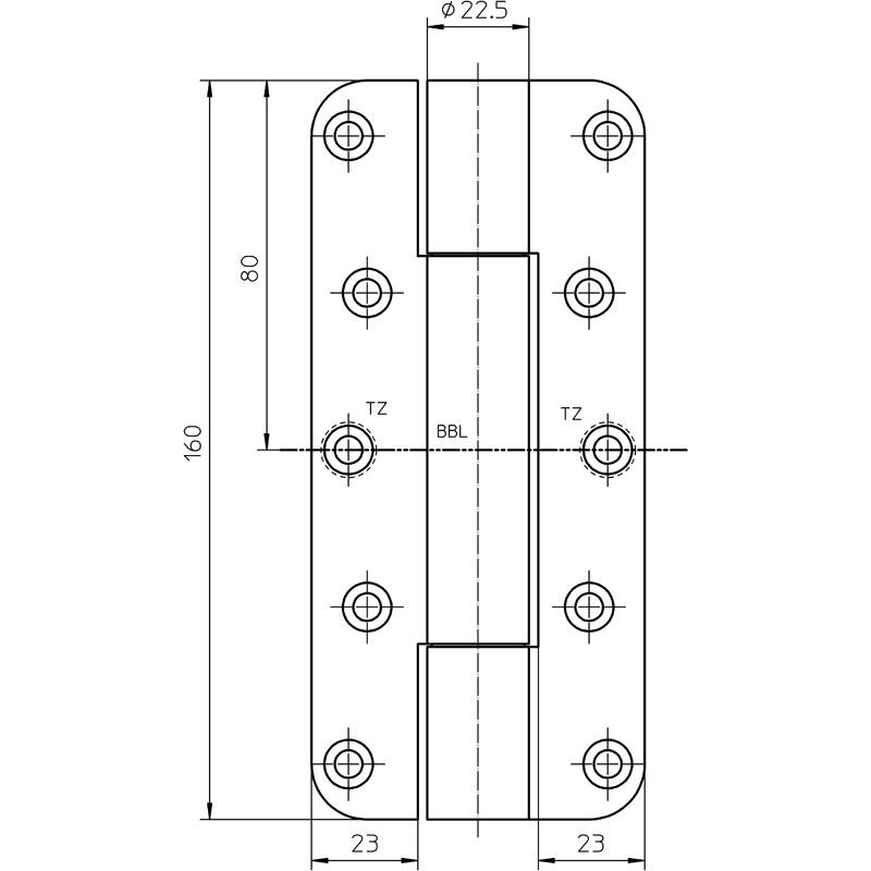 SIMONSWERK Objektband VARIANT VN 2828/160 Produktbild BIGSKZ L