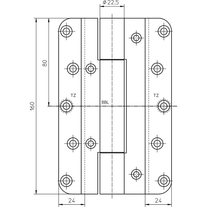 SIMONSWERK Objektband VARIANT VN 5959/160 Produktbild BIGSKZ L