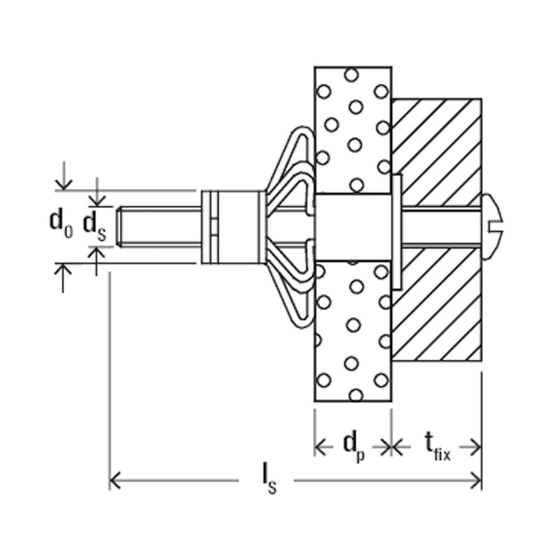 fischer Hohlraum-Metalldübel HM-S mit metrischer Schraube Produktbild BIGSKZ L