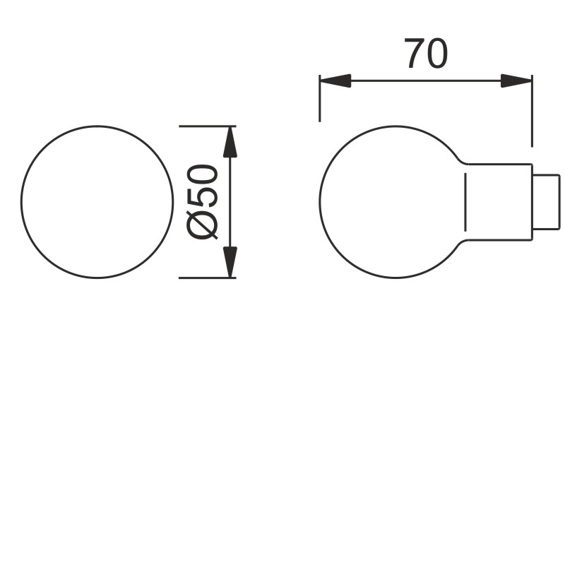 50 Lochteil/F1 Alu natur/8mm//Führung ø18mm Produktbild BIGSKZ L