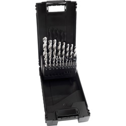 greenteQ Metallbohrerset HSS-G DIN338 BASIC plus 19-tlg. Produktbild BIGDET L