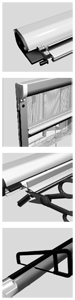 greenteQ Ins.schutzrollo 1400x1680 mm braun mit Bremse Produktbild BIGDET L